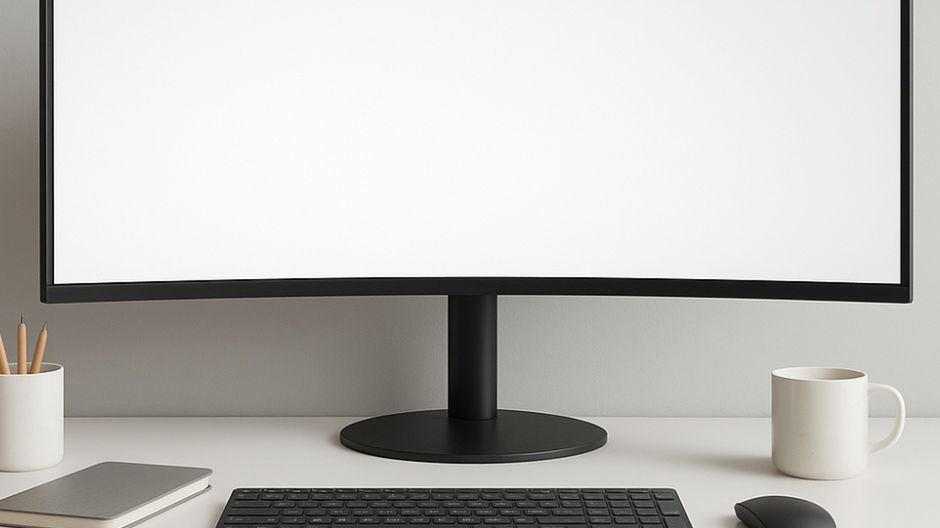 monitor ultrapanoramiczny (zakrzywiony)