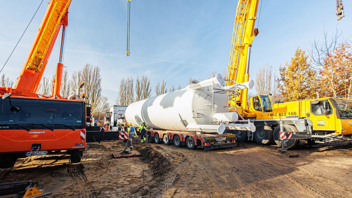 Instalacja zbiornika LNG
Mazfilm ORLEN S.A.