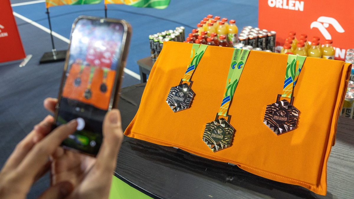 Oficjalna prezentacji medali Mistrzostw Świata