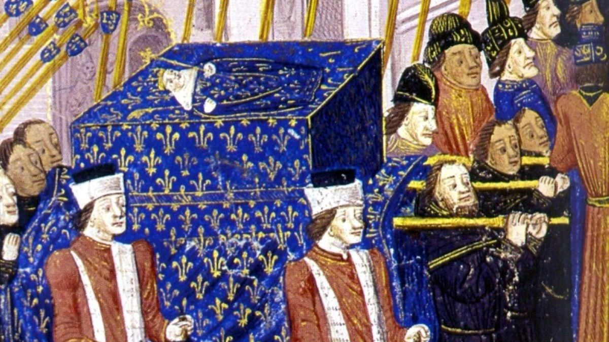 Kondukt pogrzebowy Jana I Pogrobowca