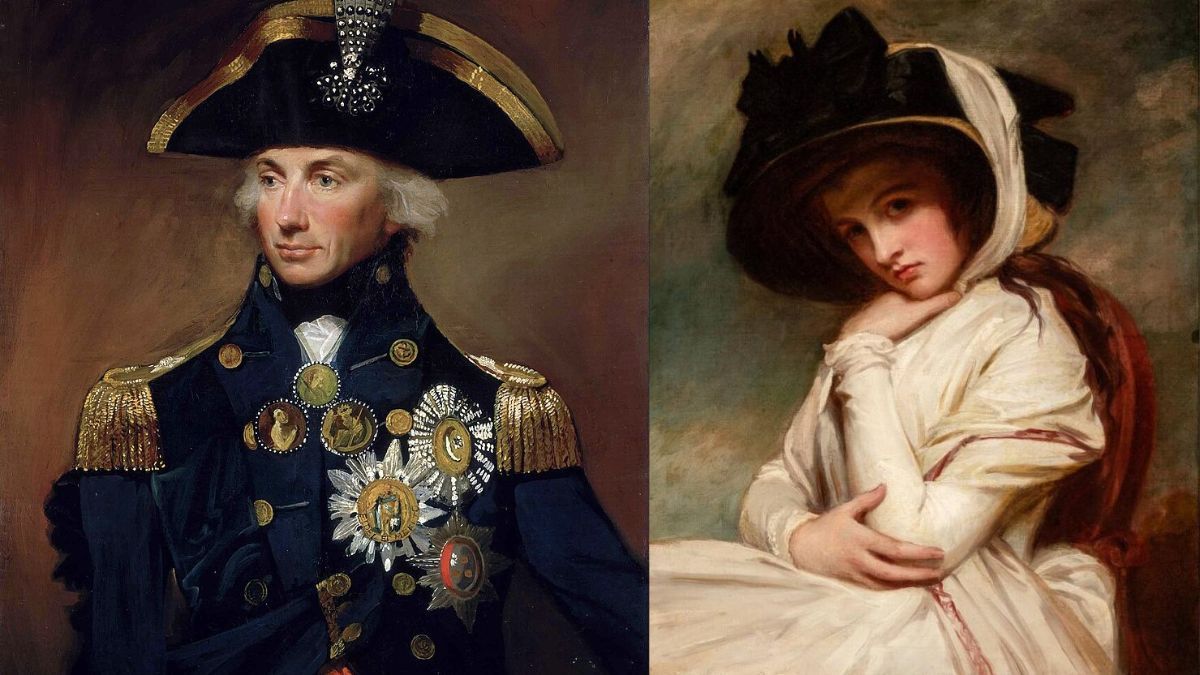 Horatio Nelson z Emmą Hamilton