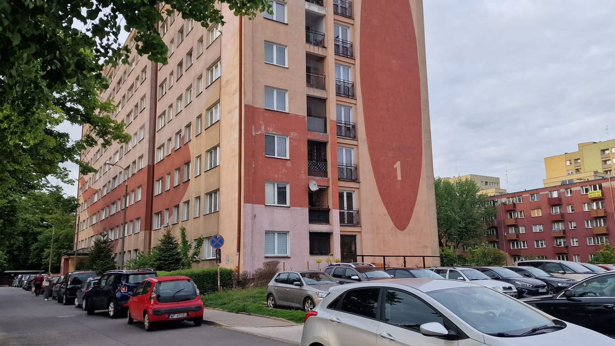 Kobieta wyskoczyła z okna