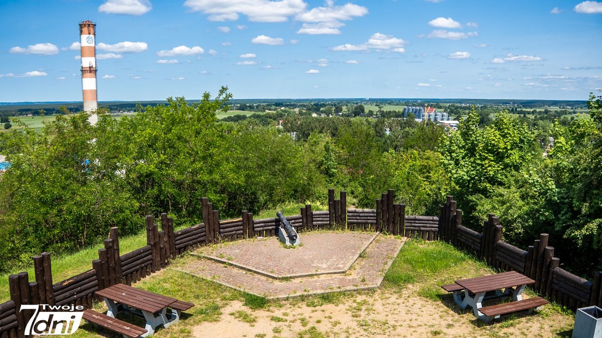 Ujście, punkt widokowy, wielkopolska