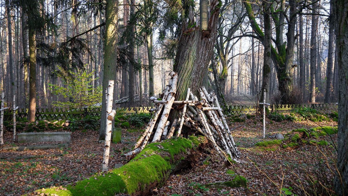 Cmentarz Leśników w Dobrzycy koło Piły