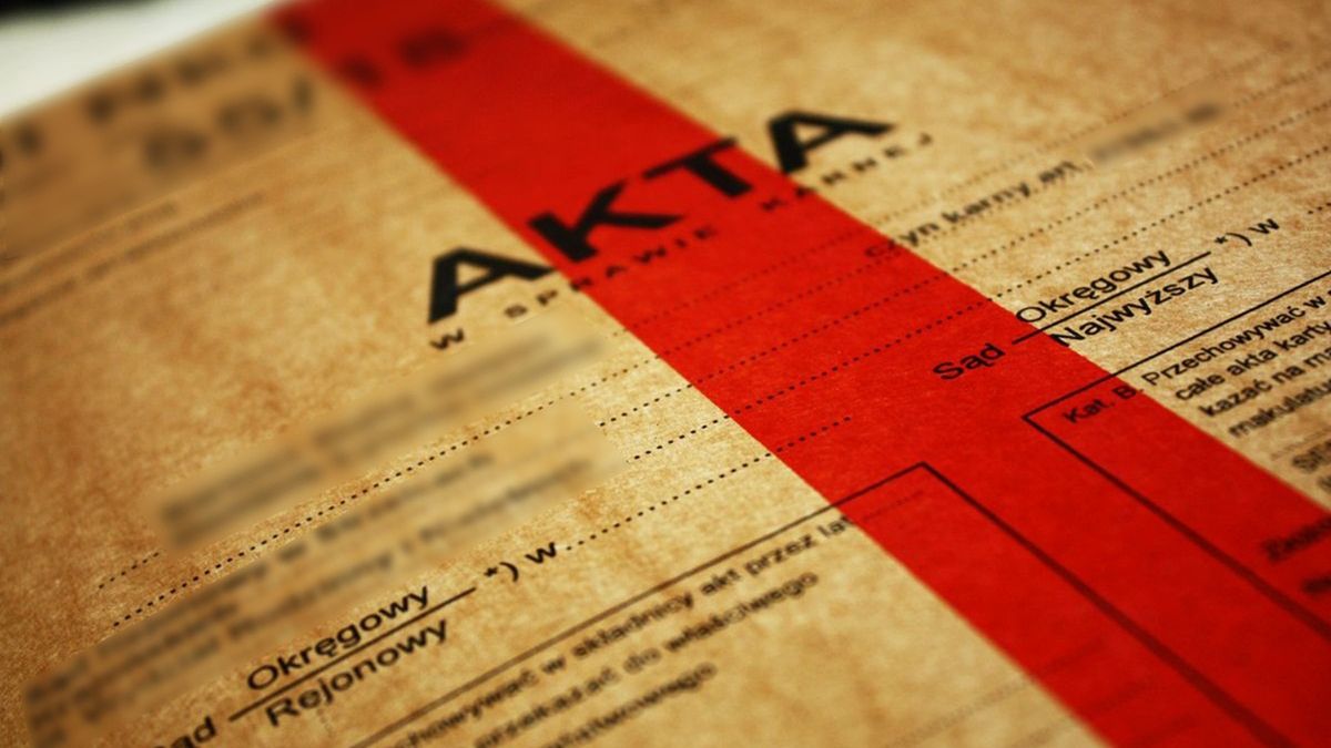 Akta sprawy - foto ilustracyjne