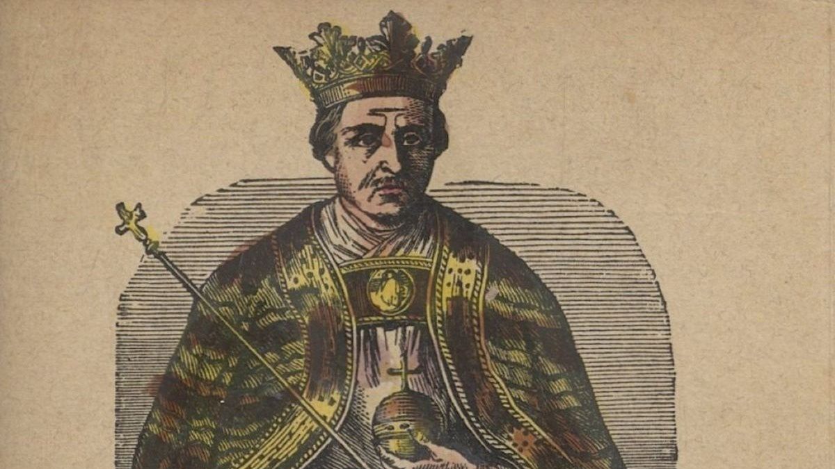 Kazimierz IV Jagiellończyk. Ilustracja z XIX wieku