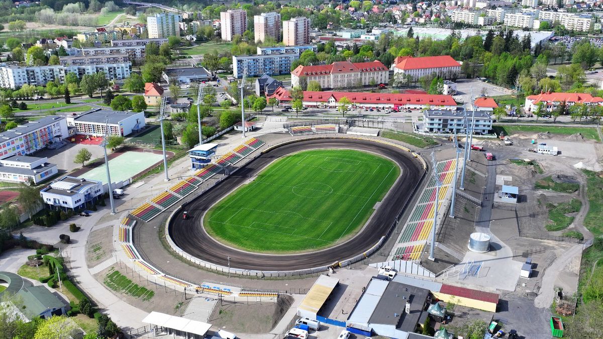 Stadion żużlowy w Pile