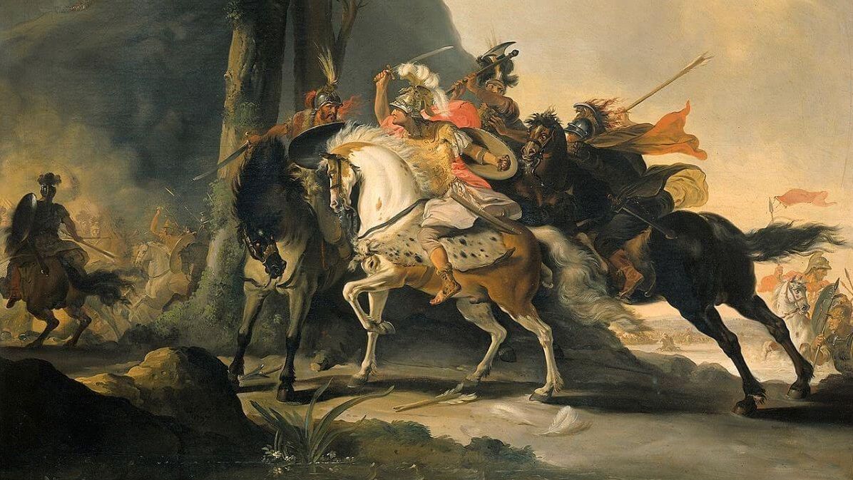 Bitwa nad rzeką Granik. Klejstos ratuje życie Aleksandra Wielkiego