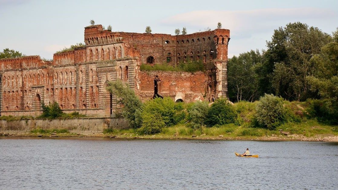 Ruiny twierdzy Modlin