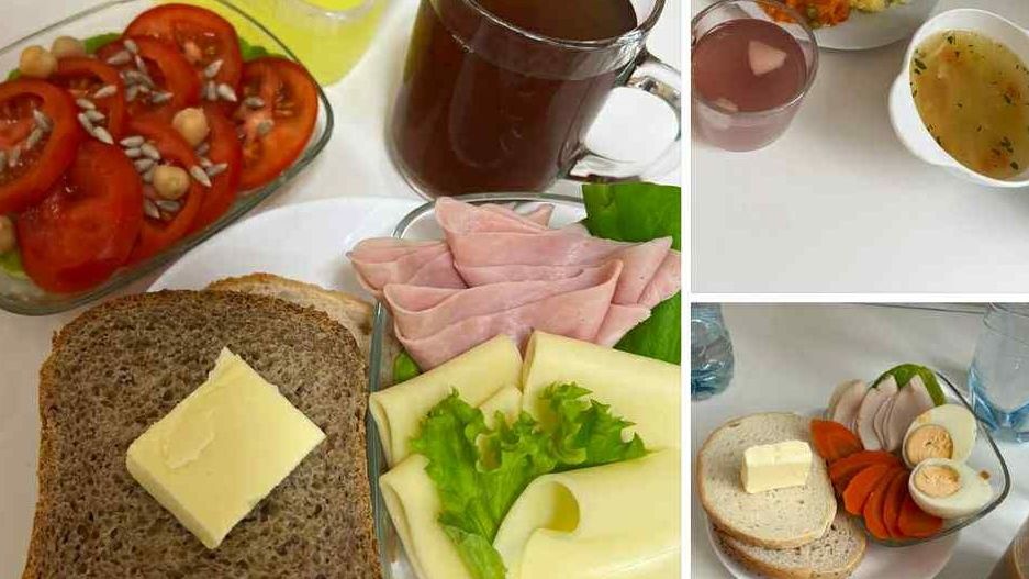 Zdjęcia dań ze szpitala powiatowego w Chełmży