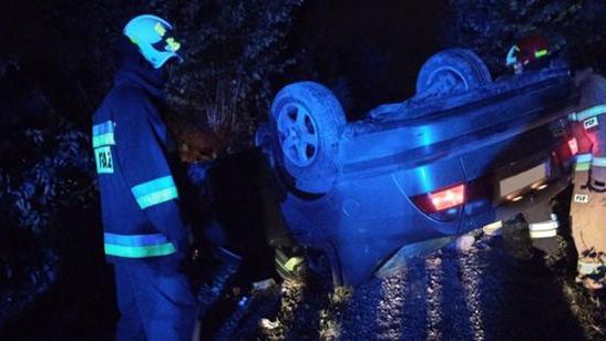 Pojazd, który dachował