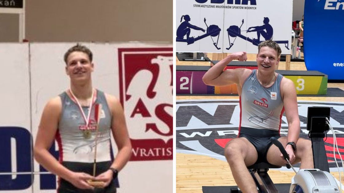 Płocczanin Mistrzem Polski na ergometrze wioślarskim

