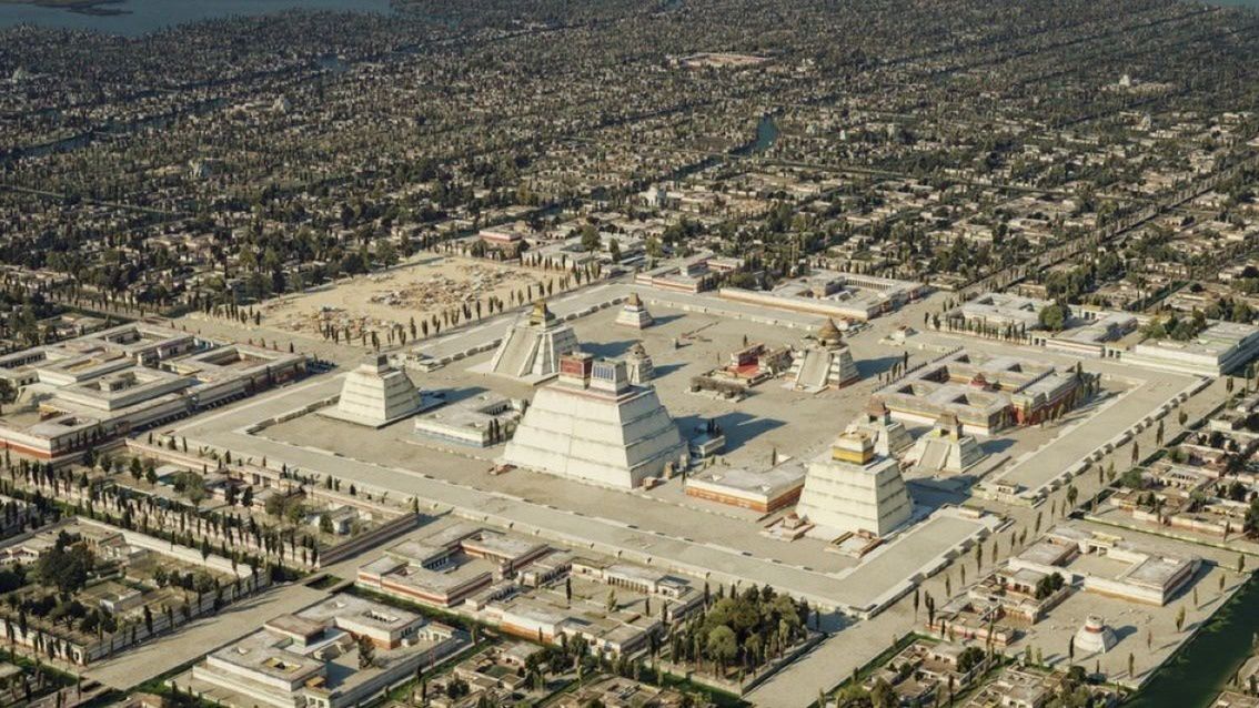 Tenochtitlán w trójwymiarze