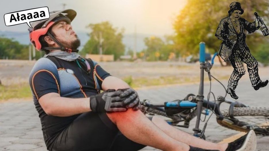 ZDERZENIE NIETRZEŹWYCH ROWERZYSTÓW
