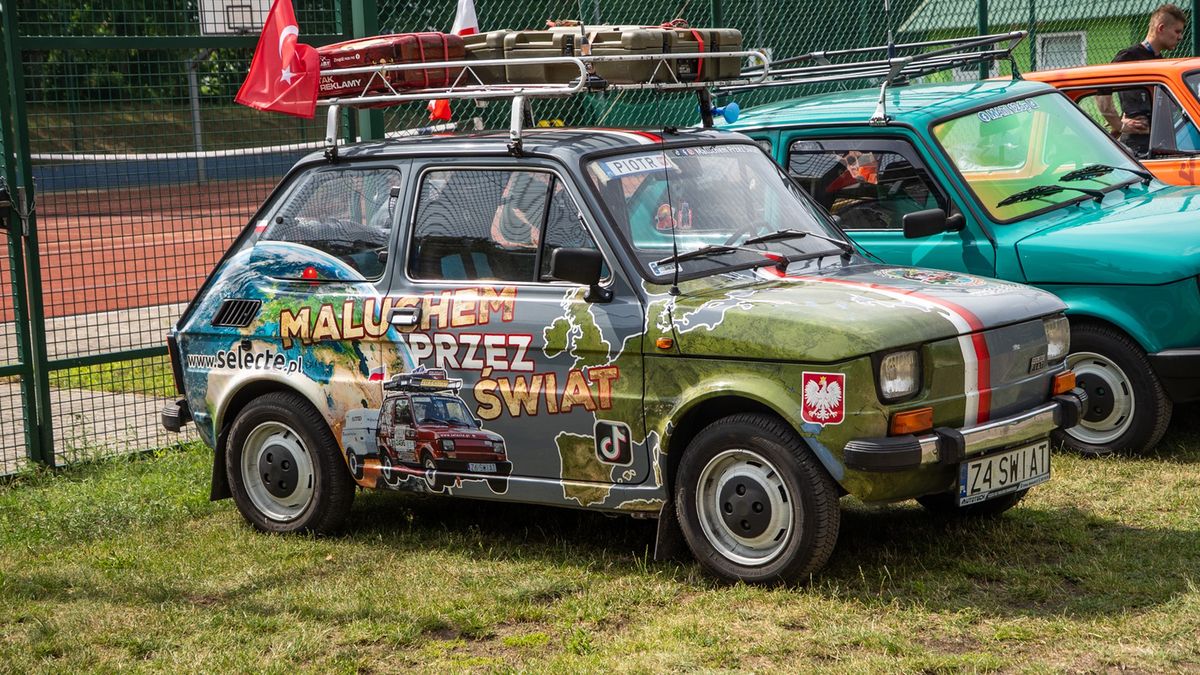 Fiat 126p, maluch, Lubasz, 