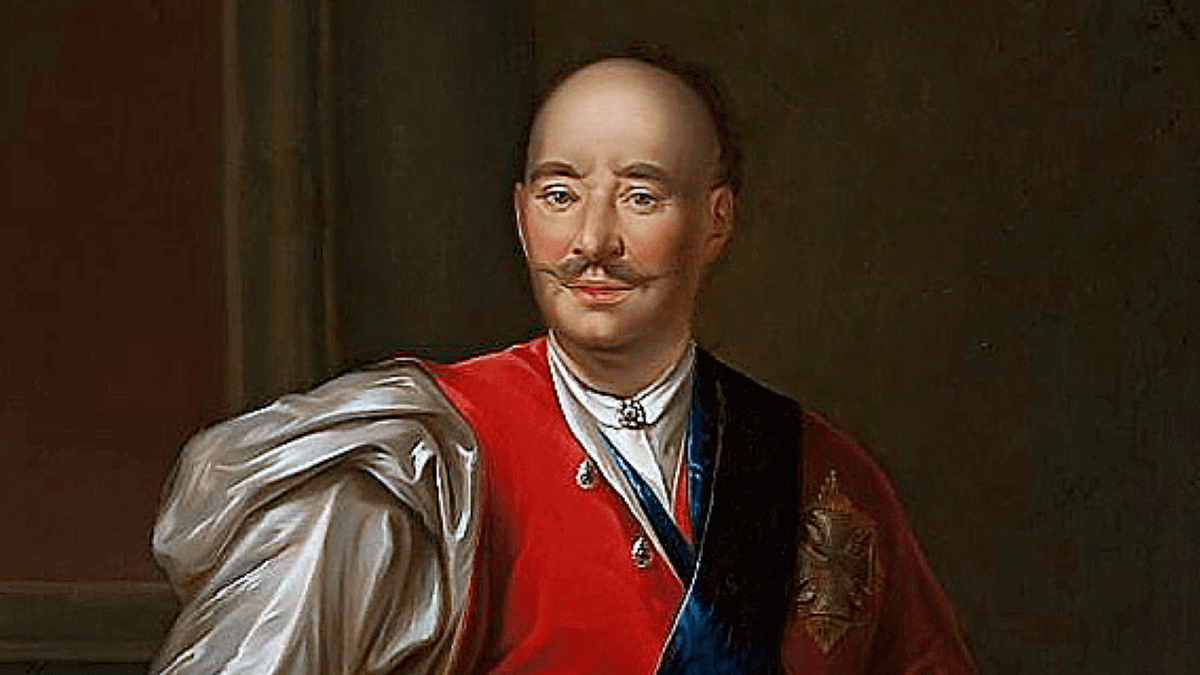 Franciszek Salezy Potocki. Obraz Marcello Bacciarelliego