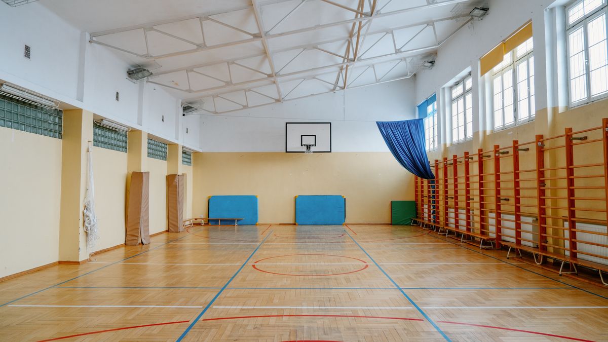 Sala gimnastyczna w SP nr 12