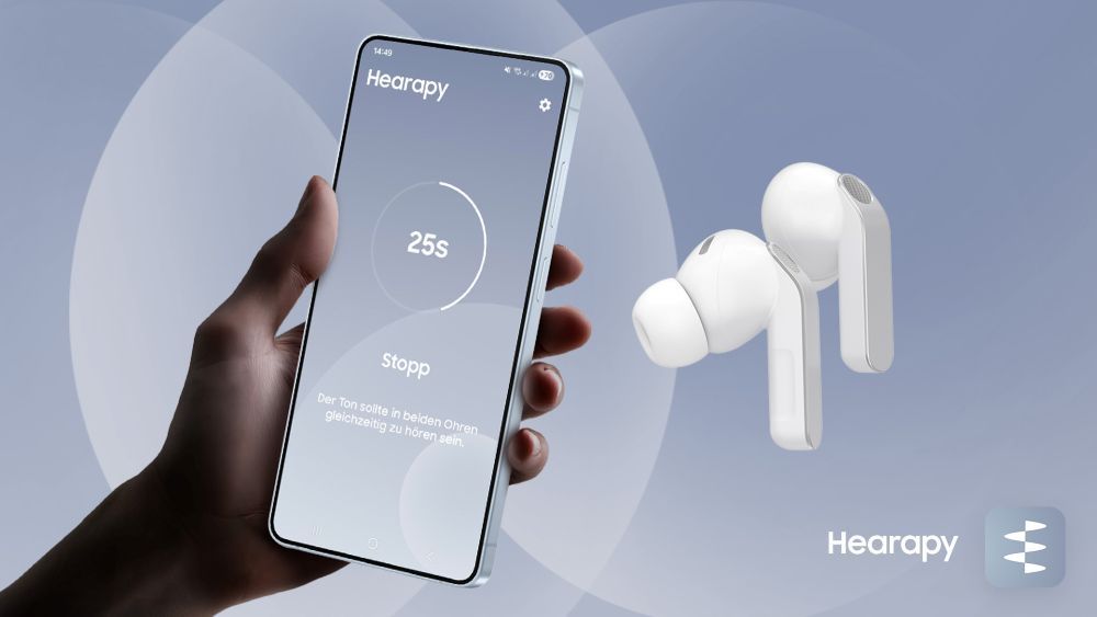 Galaxy Buds4 Pro i aplikacja Hearapy mają pomóc w podróży.
