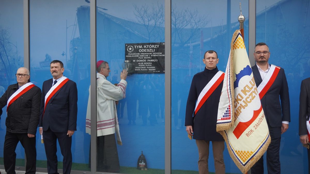 Odsłonięcie tablicy 