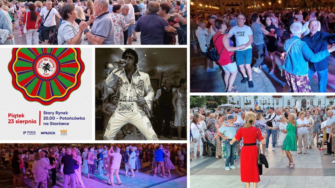Potańcówka w stylu Elvisa Presleya i Vistula Folk Festival