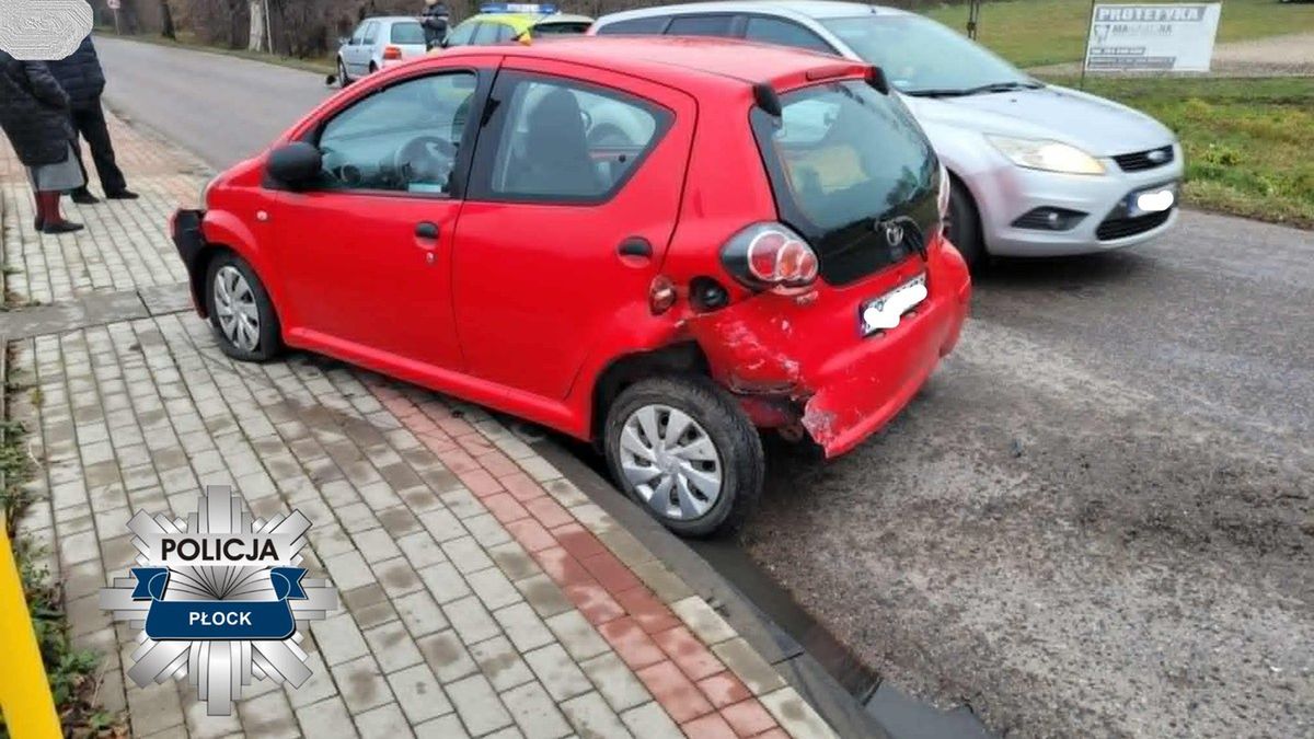 Kolizja w Radzanowie