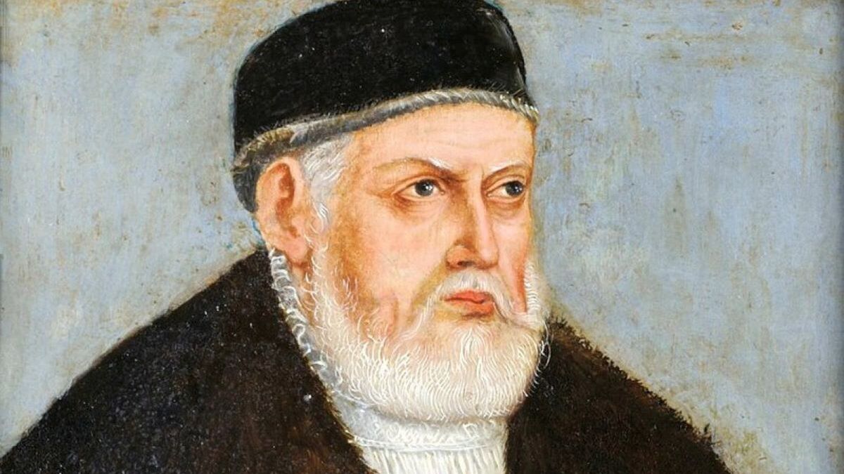 Zygmunt I Stary. Obraz Lucasa Cranacha Młodszego