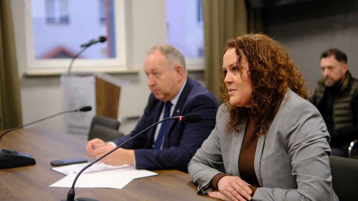 Karolina Solińska oraz Artur Łakomiec