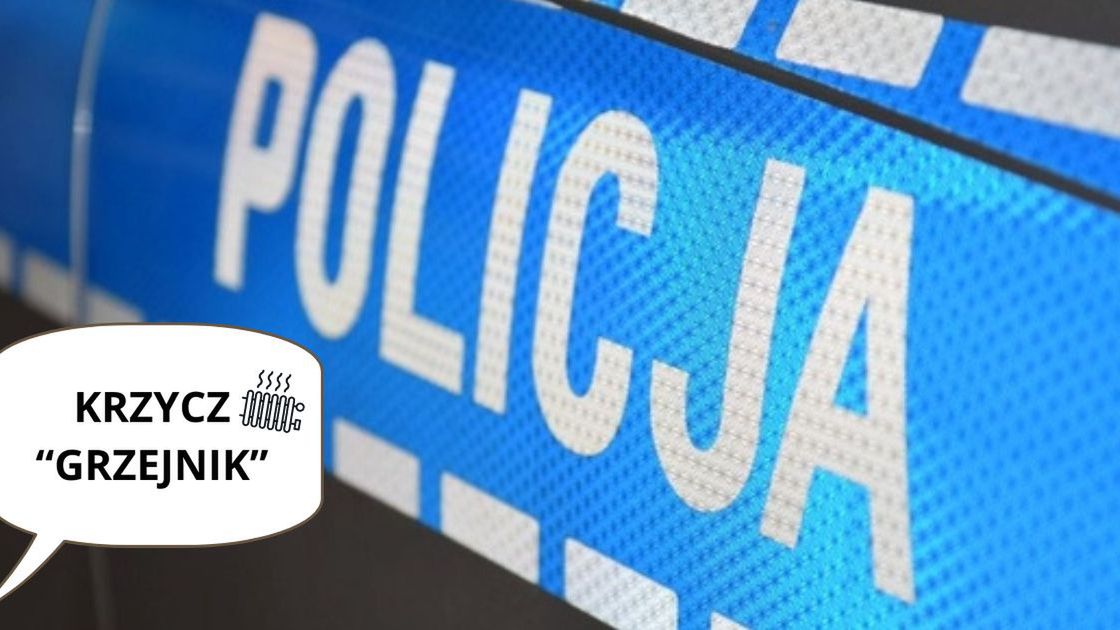 "Grzejnik" to hasło, które miał powiedzieć mężczyzna 