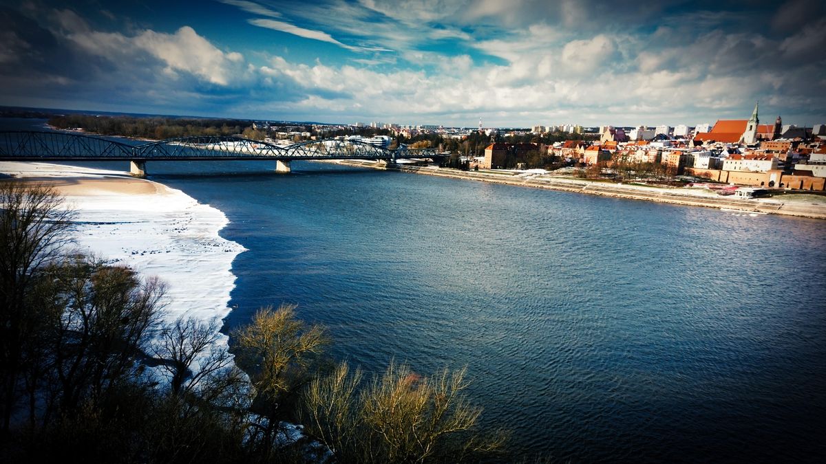 Widok na Toruń