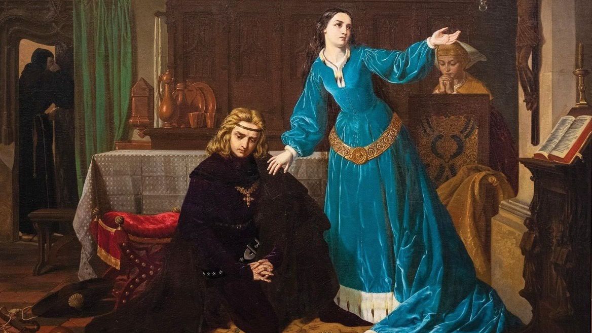 Jadwiga Andegaweńska i Wilhelm Habsburg