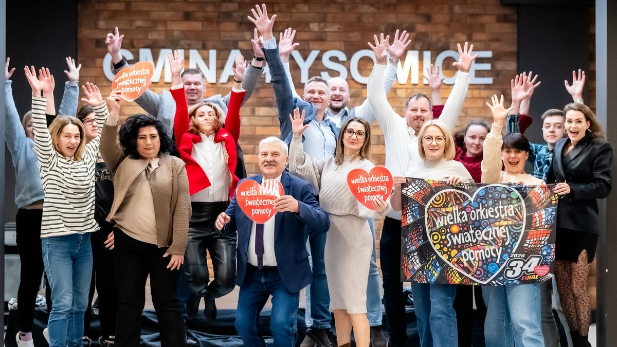 Sztab WOŚP w Łysomicach ma wielkie powody do zadowolenia