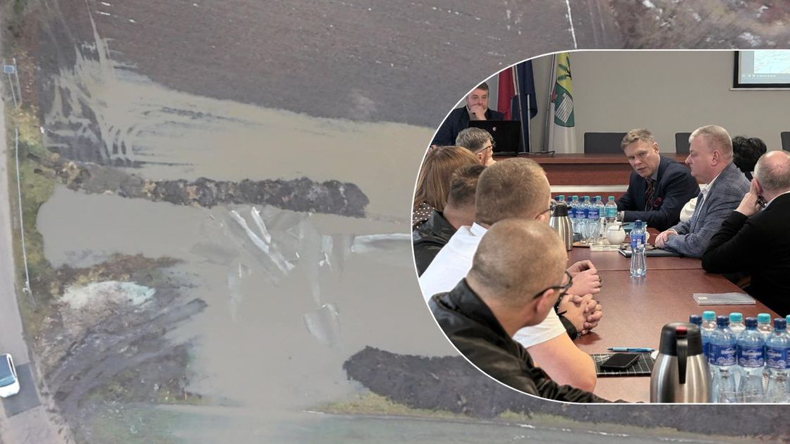 Sytuacja na rzece Słupiance