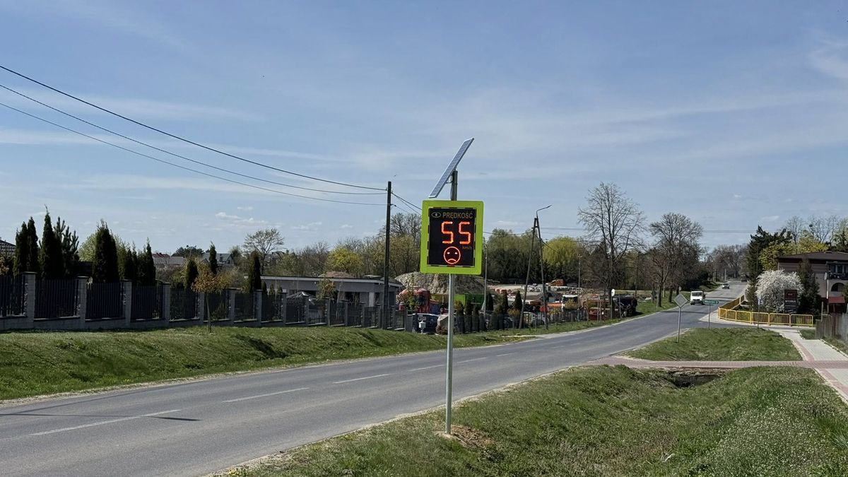 Nowe radarowe wyświetlacze prędkości 