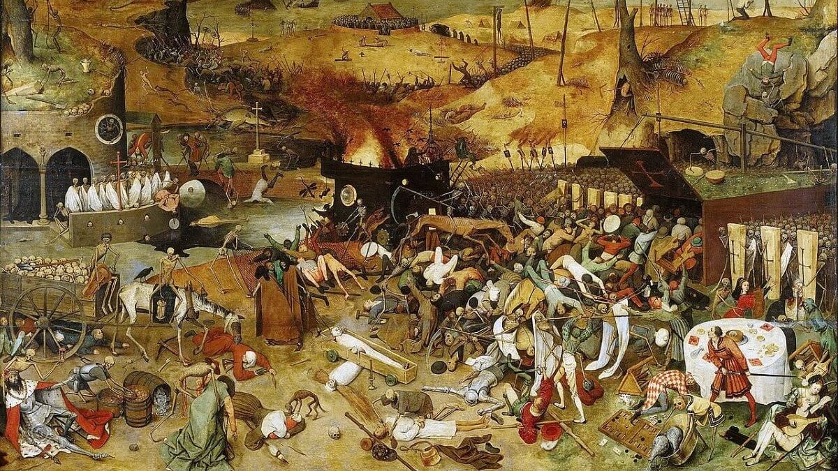 "Triumf śmierci". Obraz Pietera Brueghla z 1562 roku