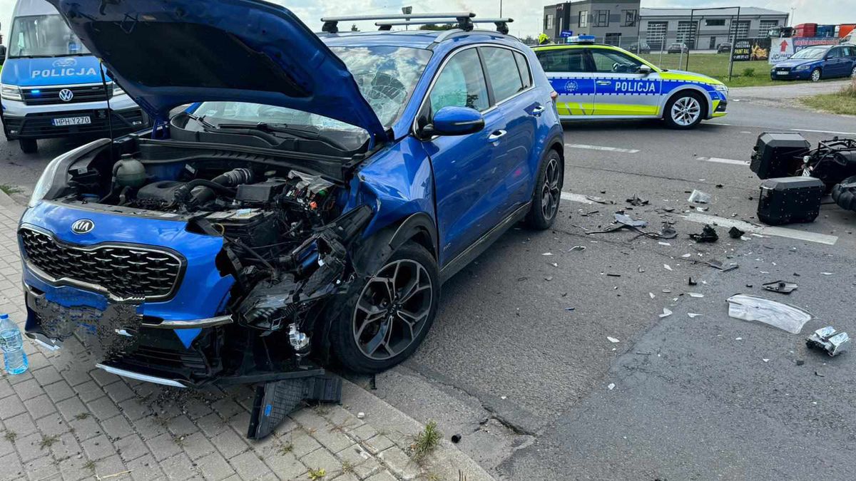 Wypadek w Stróżewku 