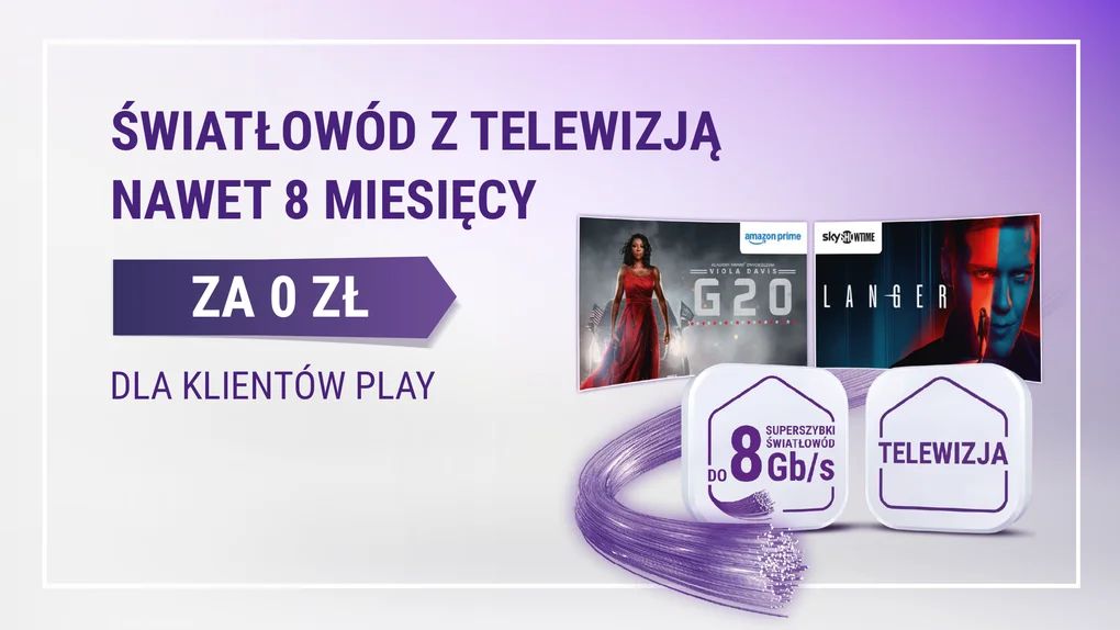 Grafika promująca ofertę Play
