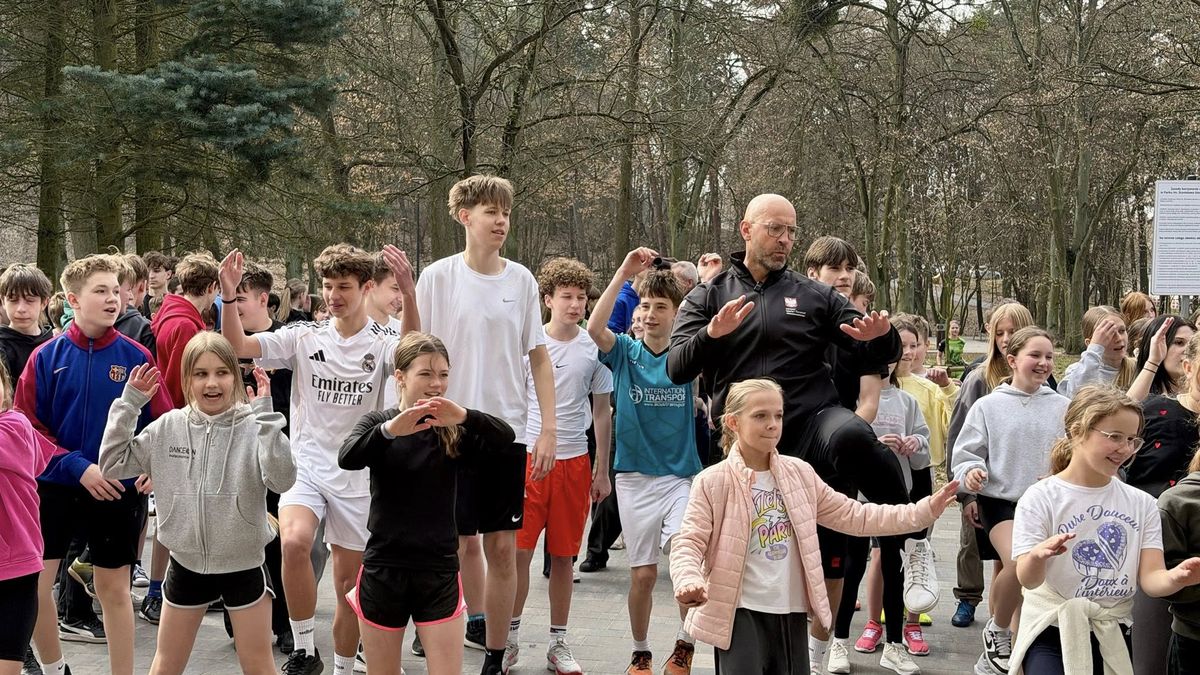 Minister sportu w Czarnkowie. 