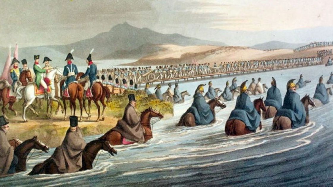 Wielka Armia przekracza Niemen w 1812 roku