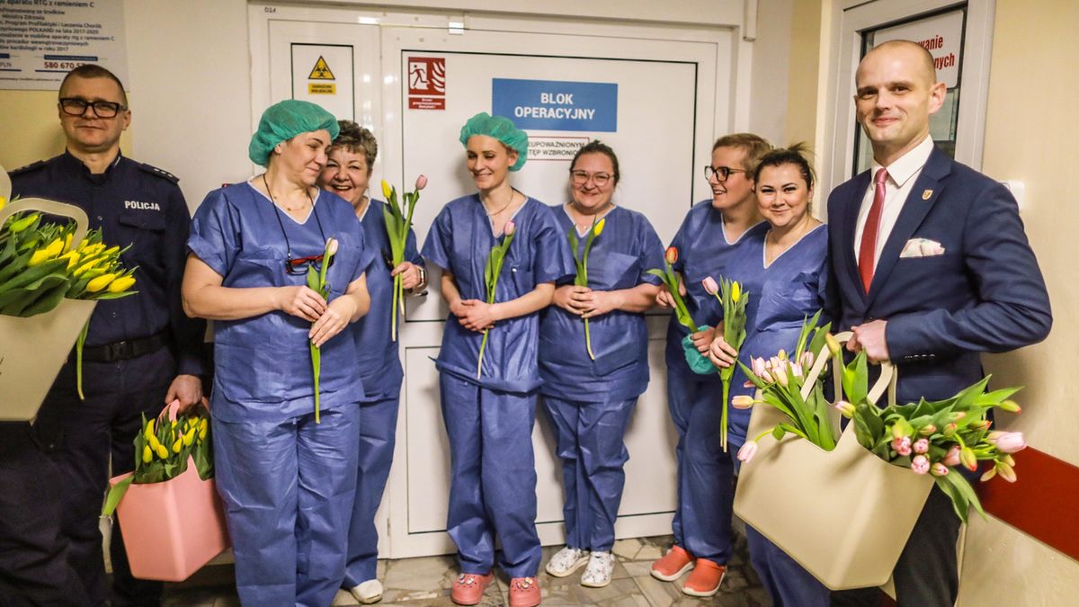 Dzień kobiet w szpitalu 