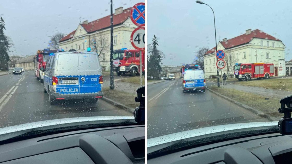 Ewakuacja w Wyższym Seminarium Duchownym 