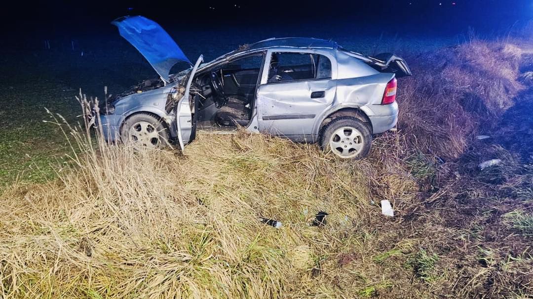 Pijany 19-latek spowodował wypadek w Sylwestra 