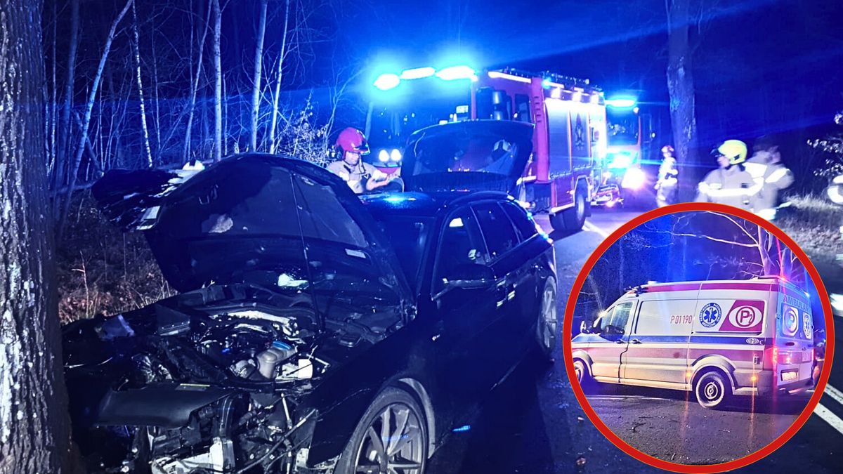 Wypadek Kaczory - Chodzież.