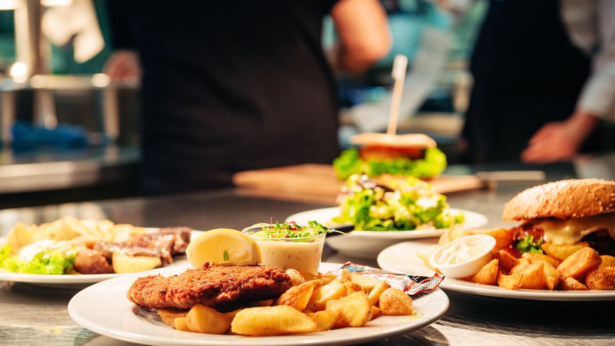 Posiłek w restauracji