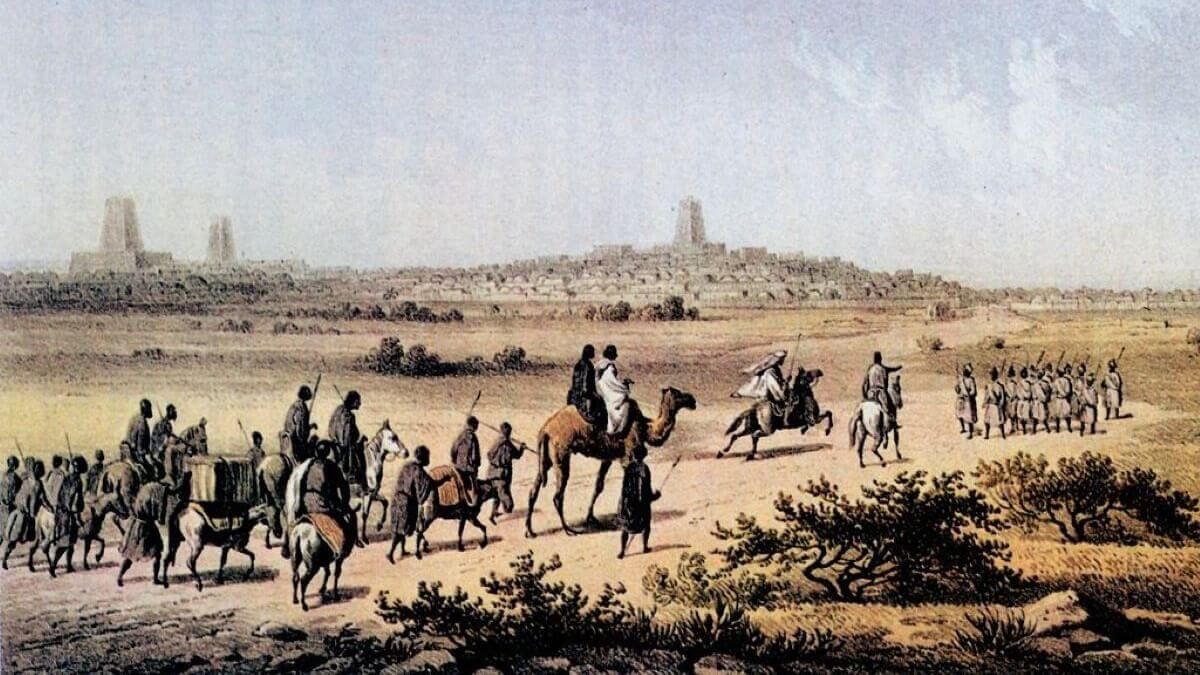 Timbuktu. Miasto w Songhaju