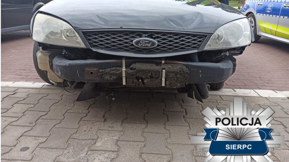 Auto 29-letniego kierowcy 