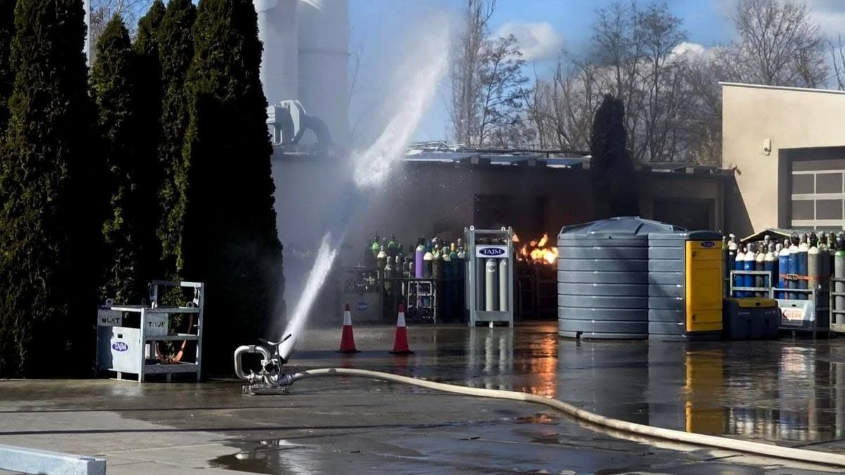 Pożar w poświąteczny wtorek