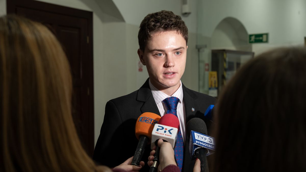 Hubert Maciejewski - pełnomocnik prezydenta ds. młodzieży