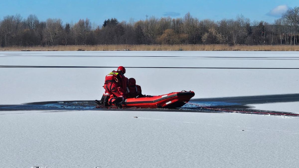 Ćwiczenia na lodzie