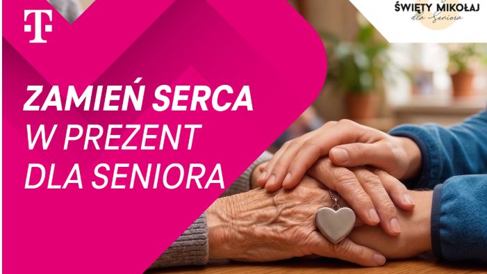 T-Mobile zamienia Serca w realną pomoc dla seniorów