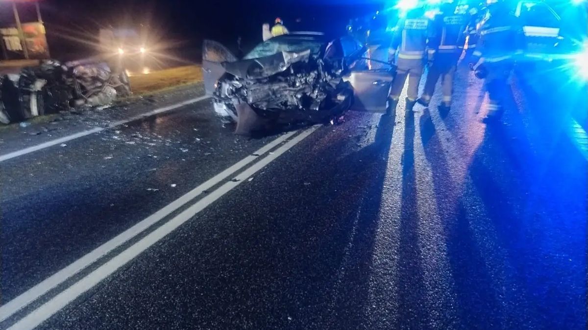 Zdjęcie z miejsca zdarzenia